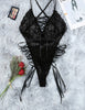 Who Would Look Best in a Crisscross Lace-up Lace Teddy?